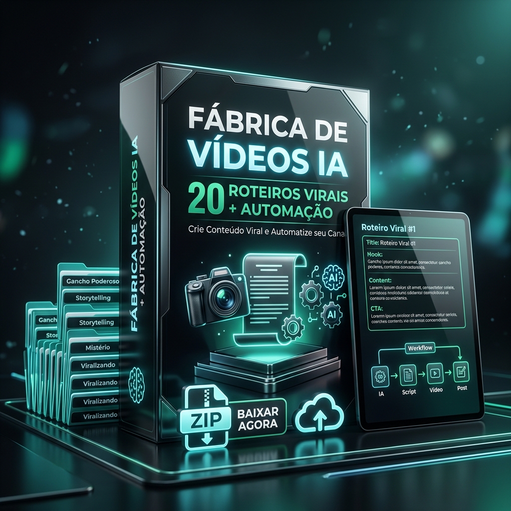 Pacote da Fábrica de Vídeos IA
